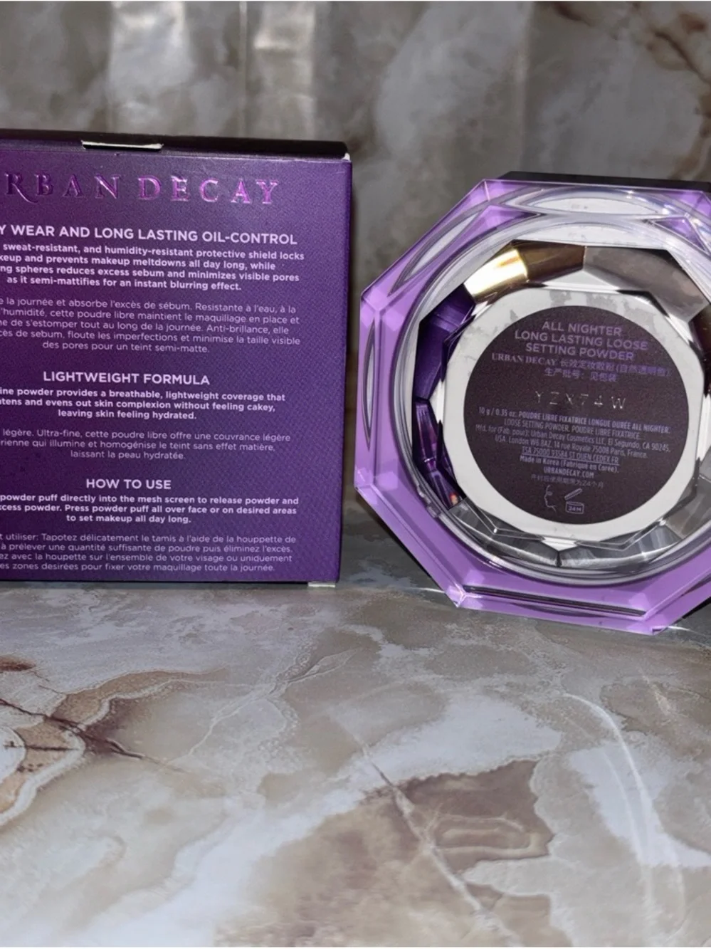 Urban Decay Metallic Plum Setting Powder Compact